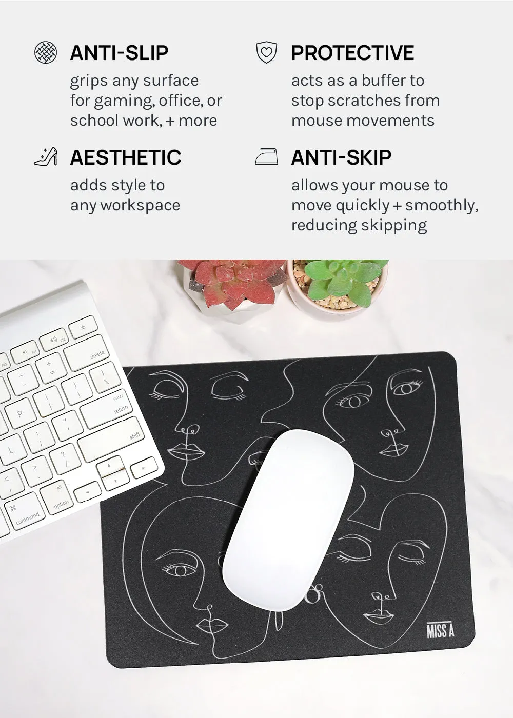 Miss A Large Mouse Pads