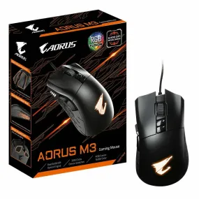 Mouse Gigabyte AORUS M3 6400 DPI Black 6400 dpi (1 Unit)