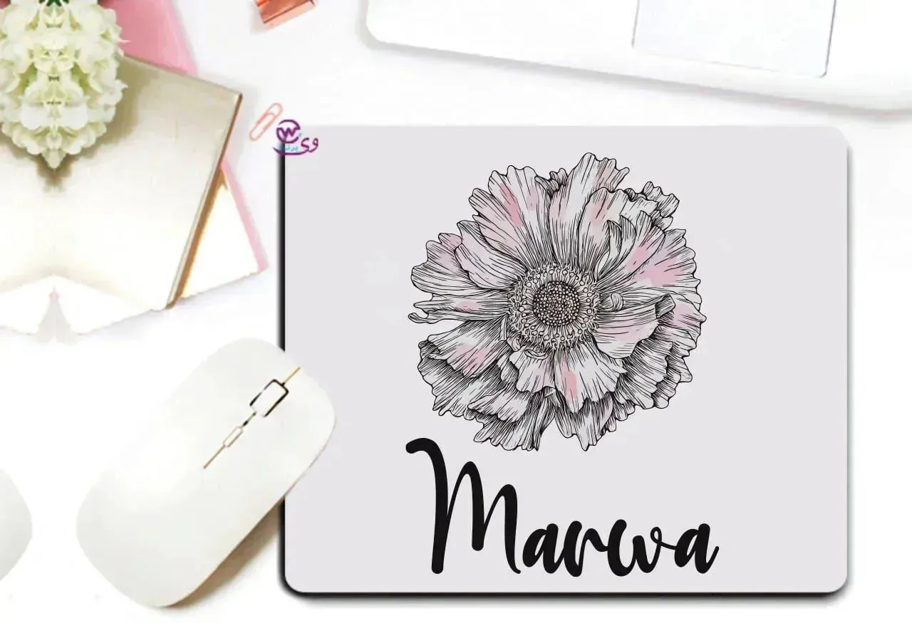 Mouse Pad - Floral Names