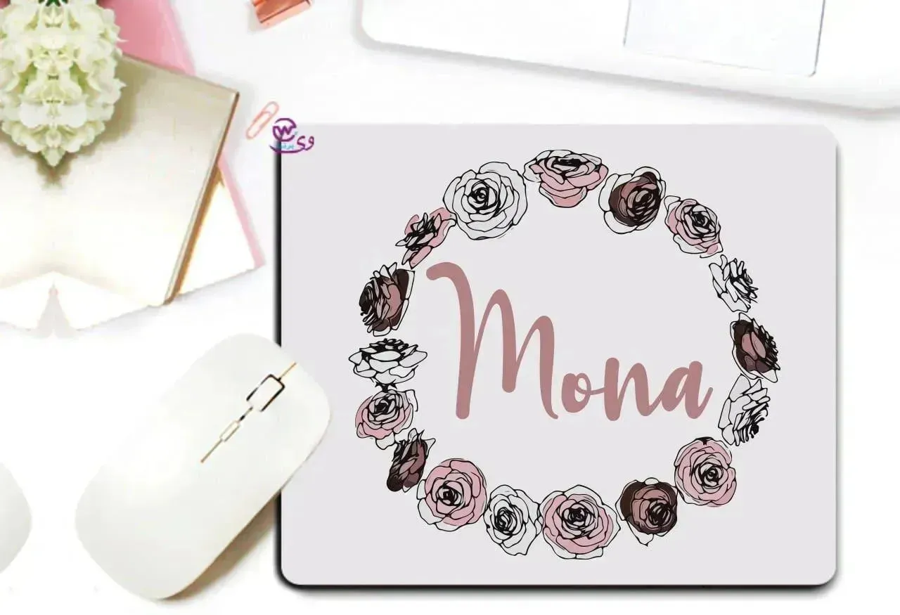 Mouse Pad - Floral Names