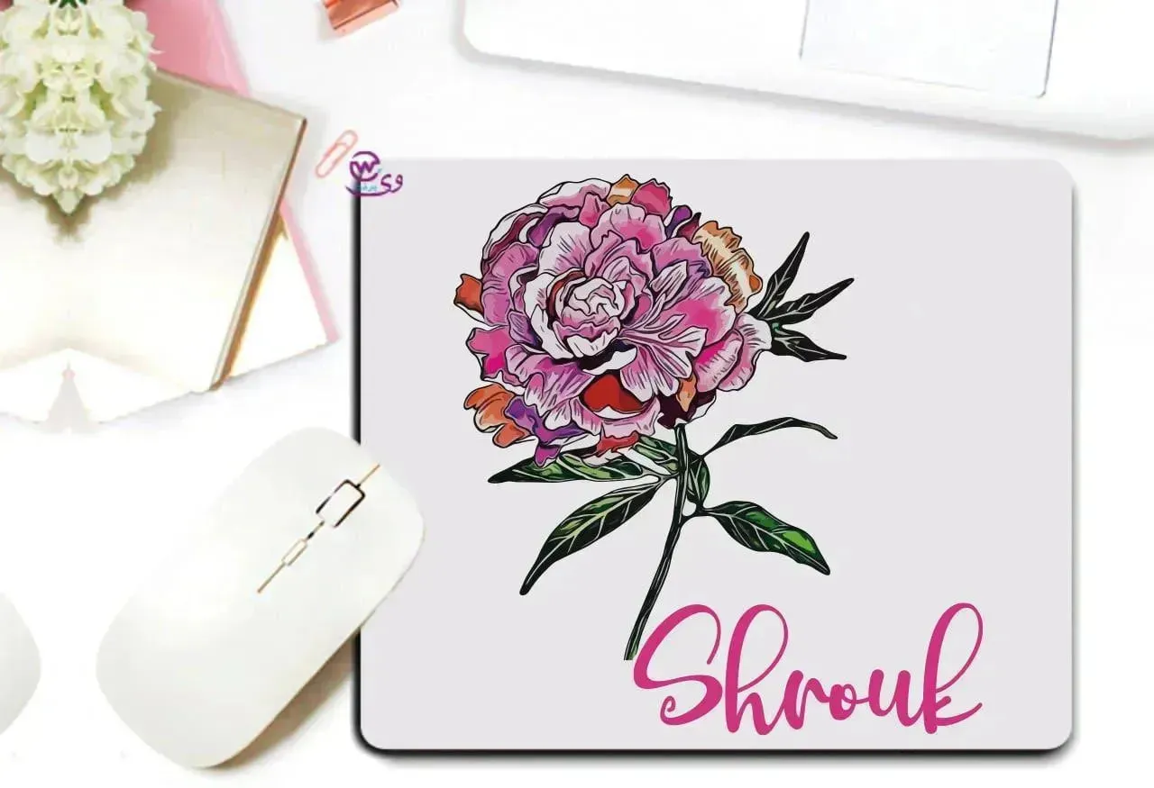 Mouse Pad - Floral Names