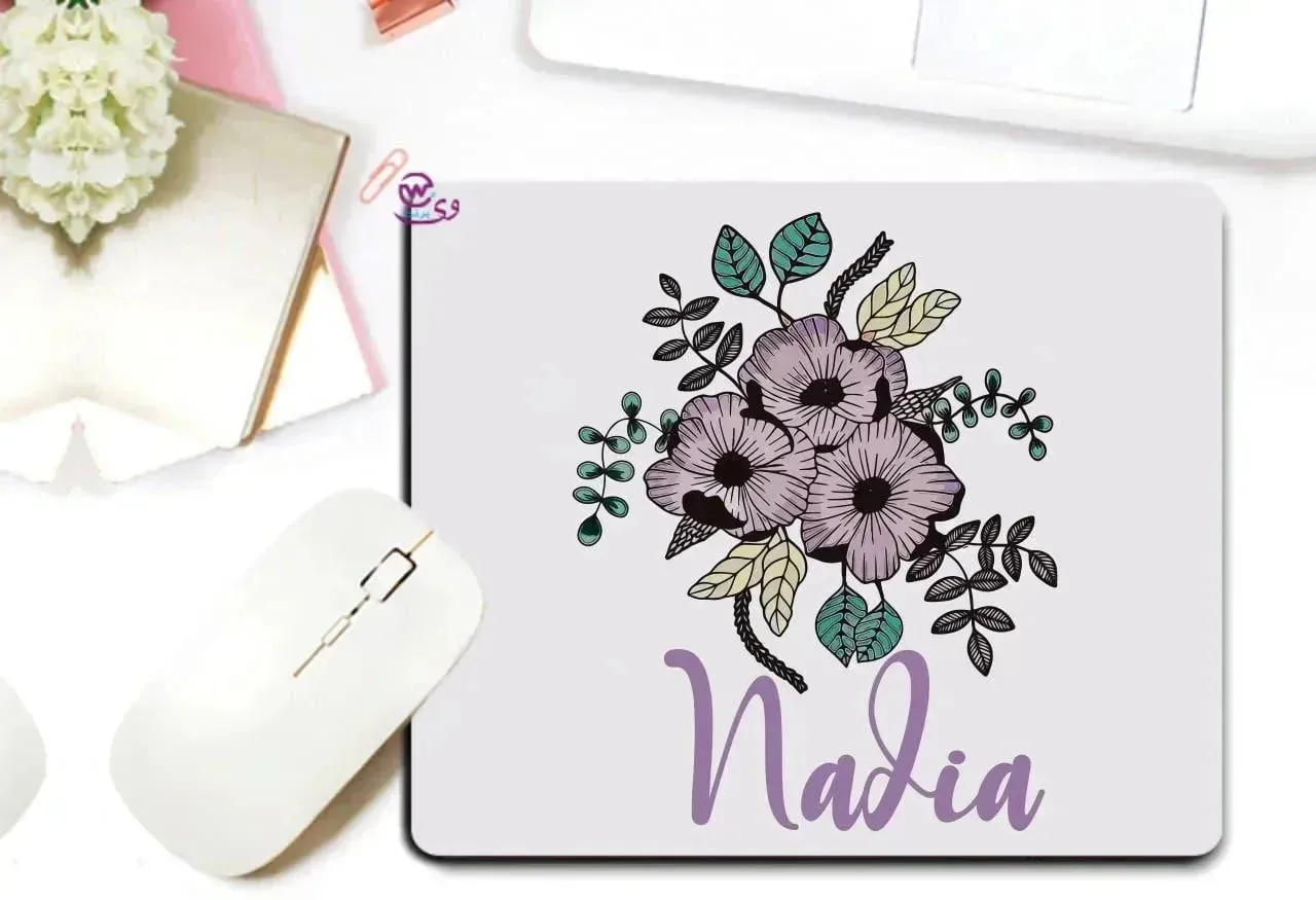 Mouse Pad - Floral Names