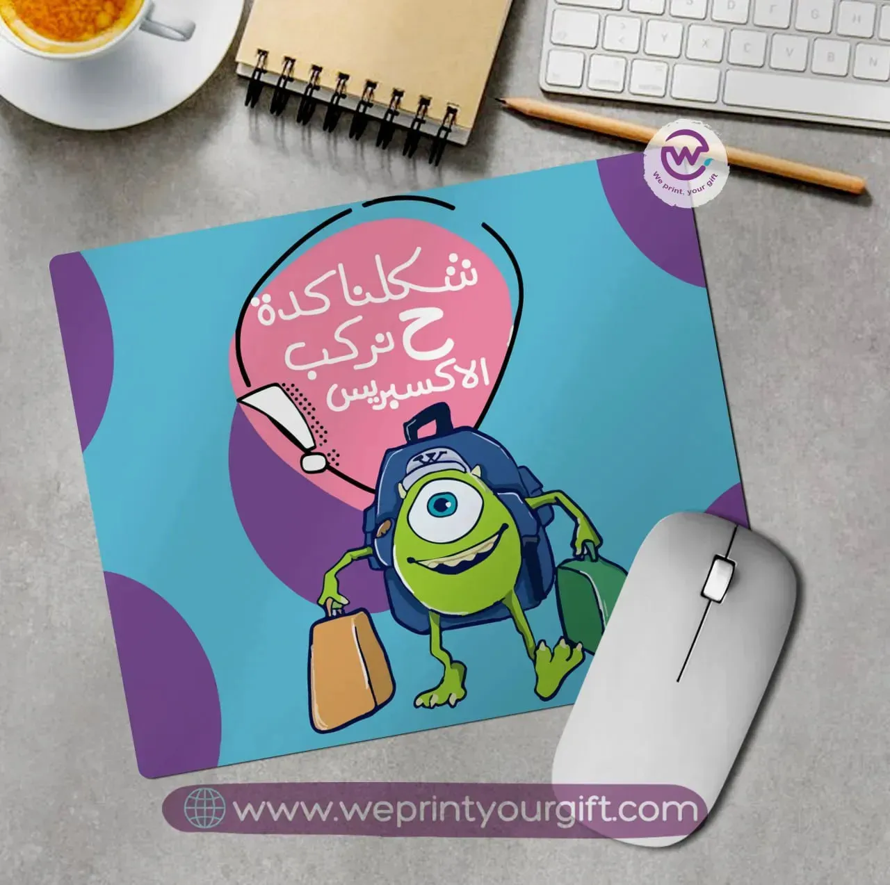 Mouse Pad- Monster INC.