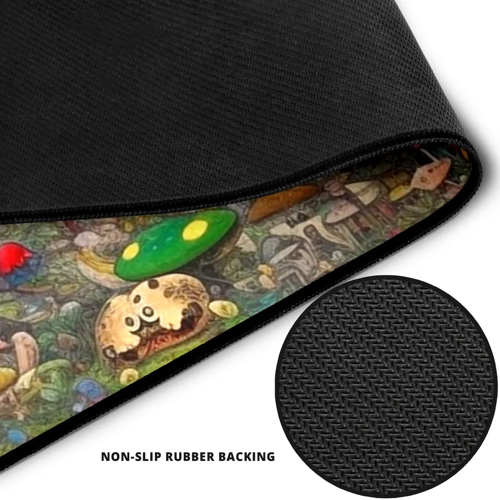 Mushroomland Mouse Mat | Acidmath AI