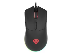 Natec Genesis Krypton 290 Wired Gaming Mouse 6400 Dpi Rgb Black