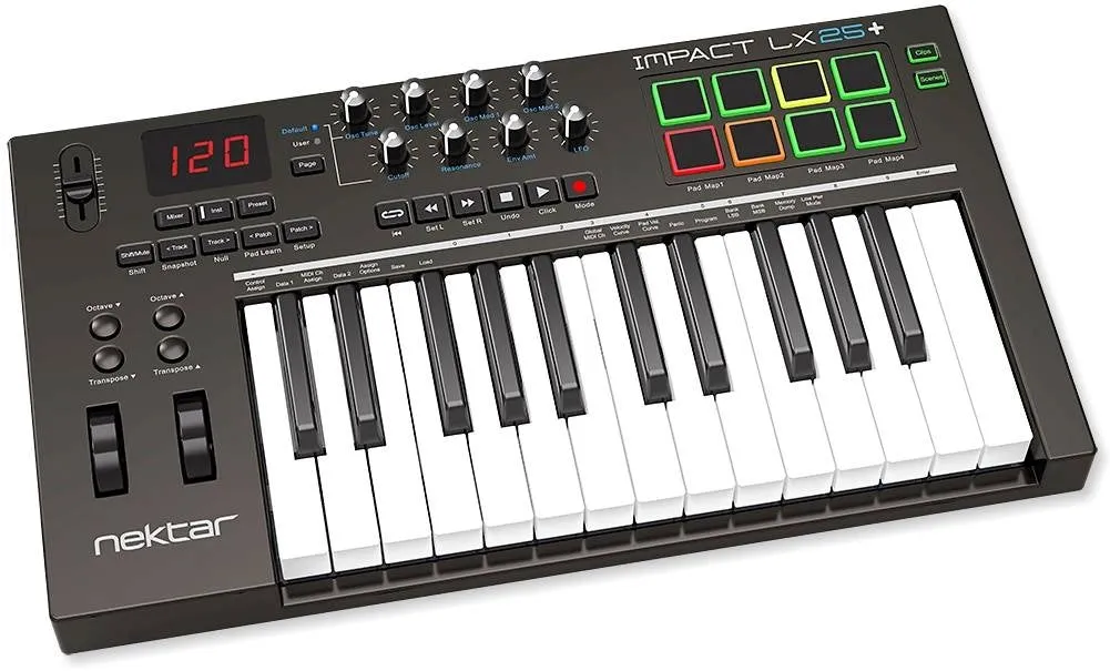 Nektar IMPACT LX25  25 Key USB MIDI Controller