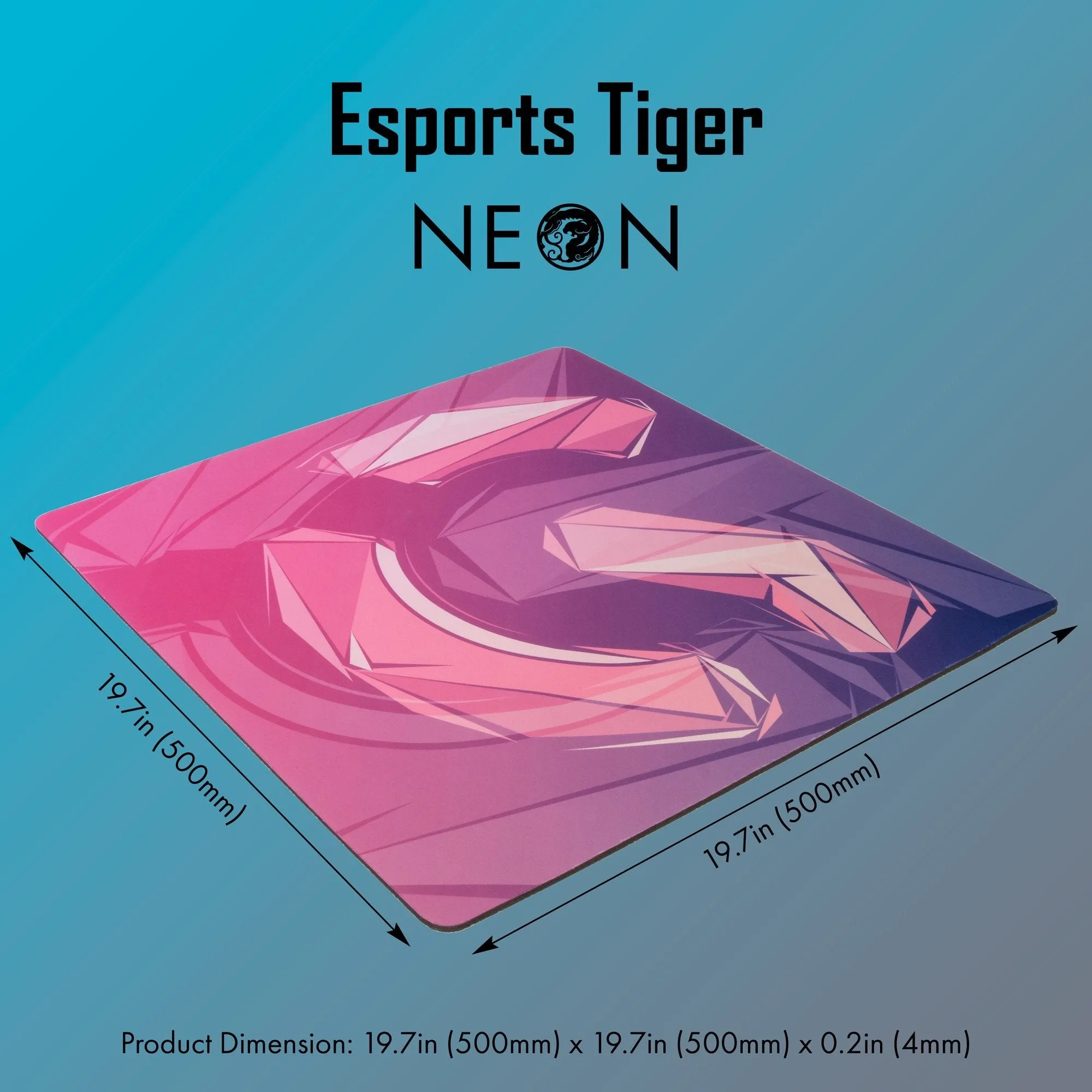 Neon PC Pro 500x500mm Gaming MousePad