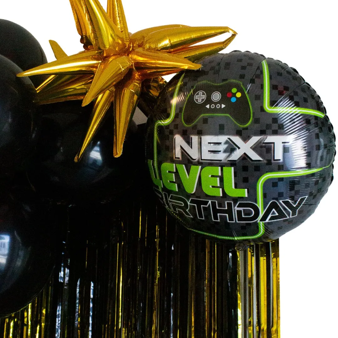 Next Level Birthday Round Foil Balloon (18 Inches)