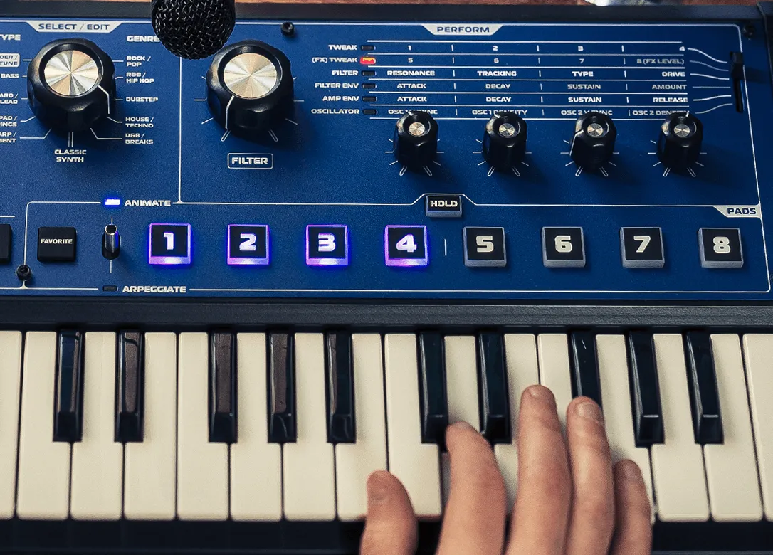 Novation MiniNova 37-key Synthesizer with Vocoder