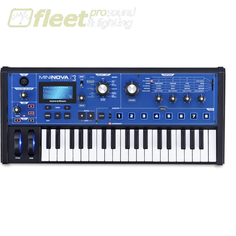 Novation MiniNova Synthesiser