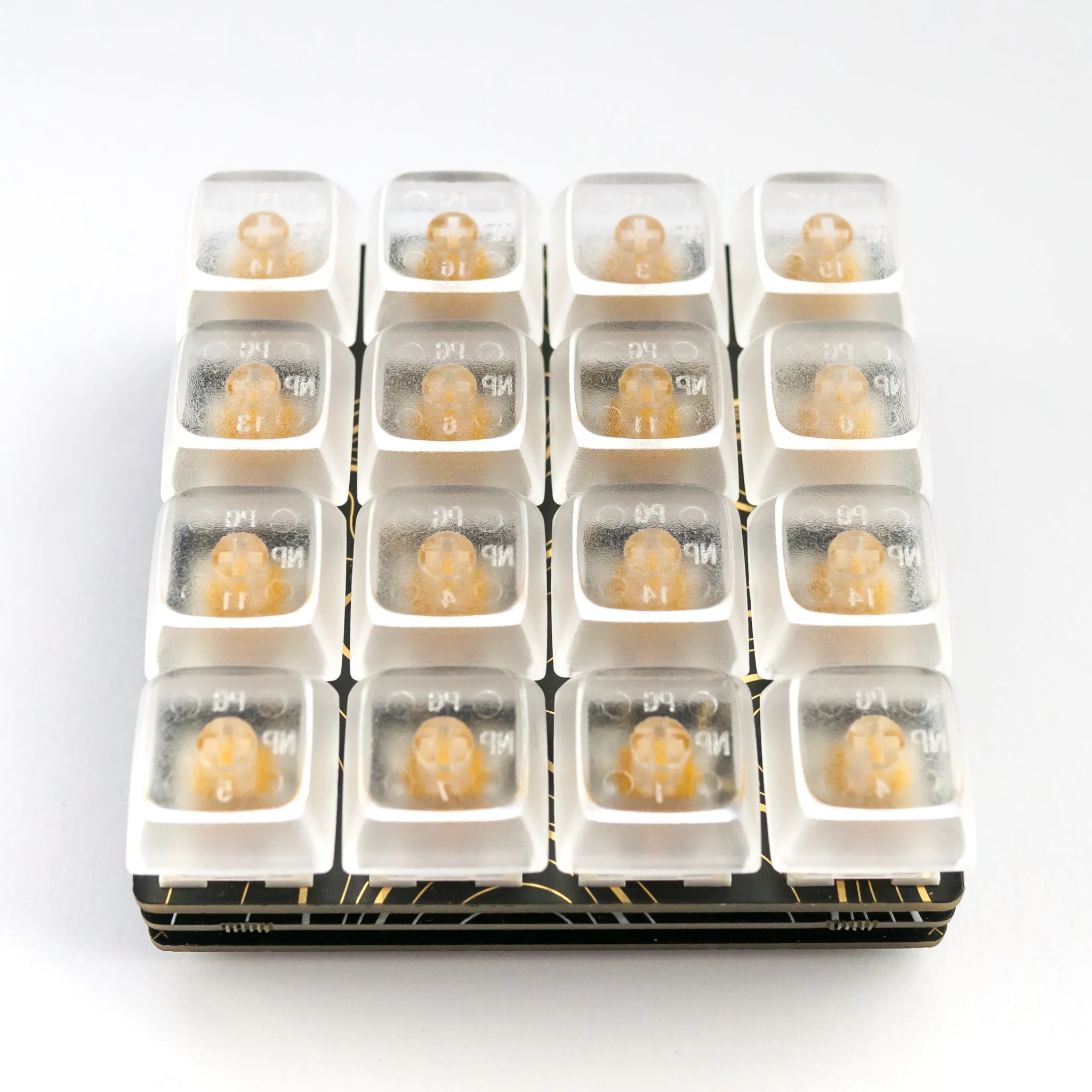 NP Profile Keycaps for MX Mechanical Keyboard Switches (pack of 16)