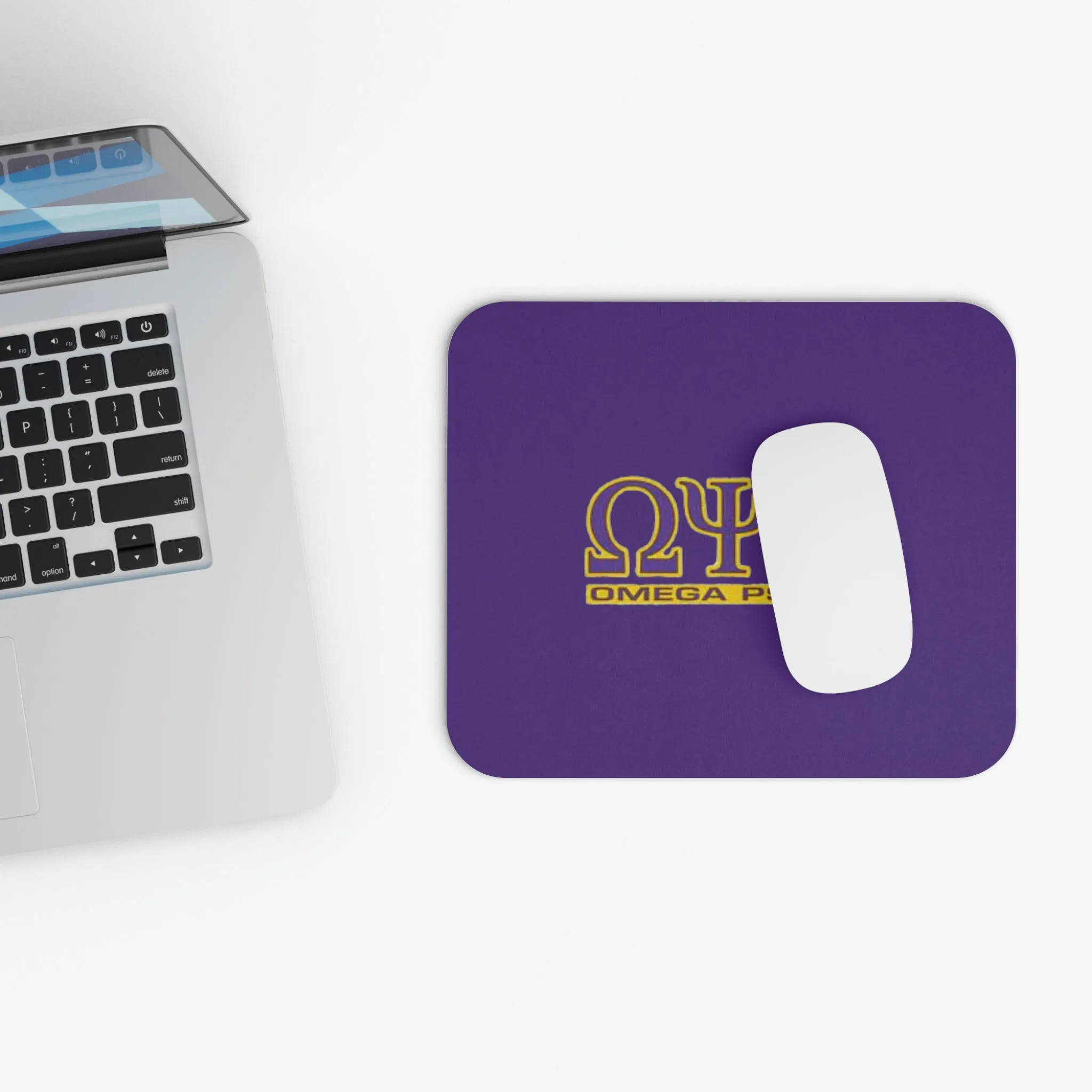 Omega Psi Phi Mouse Pad (Rectangle)