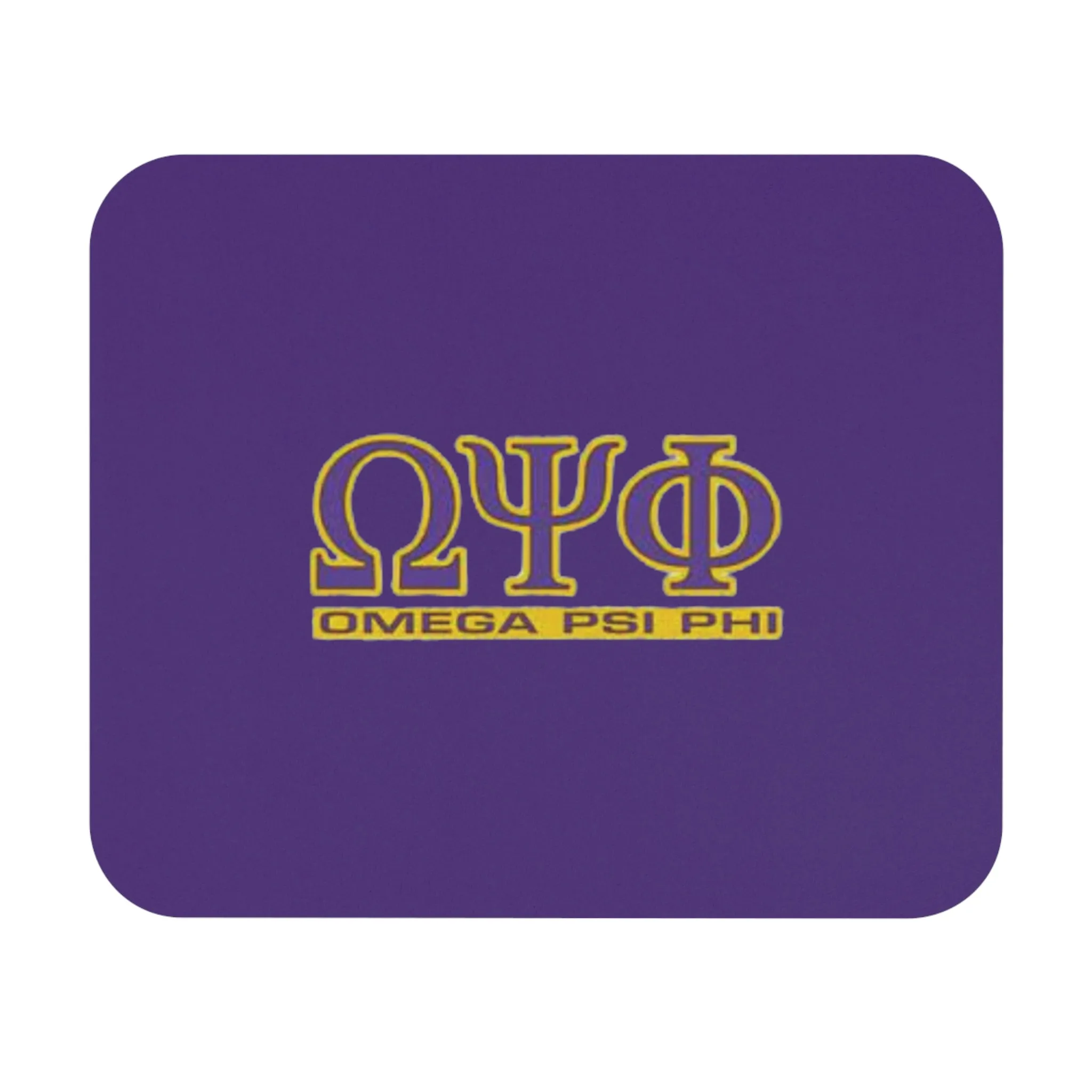 Omega Psi Phi Mouse Pad (Rectangle)