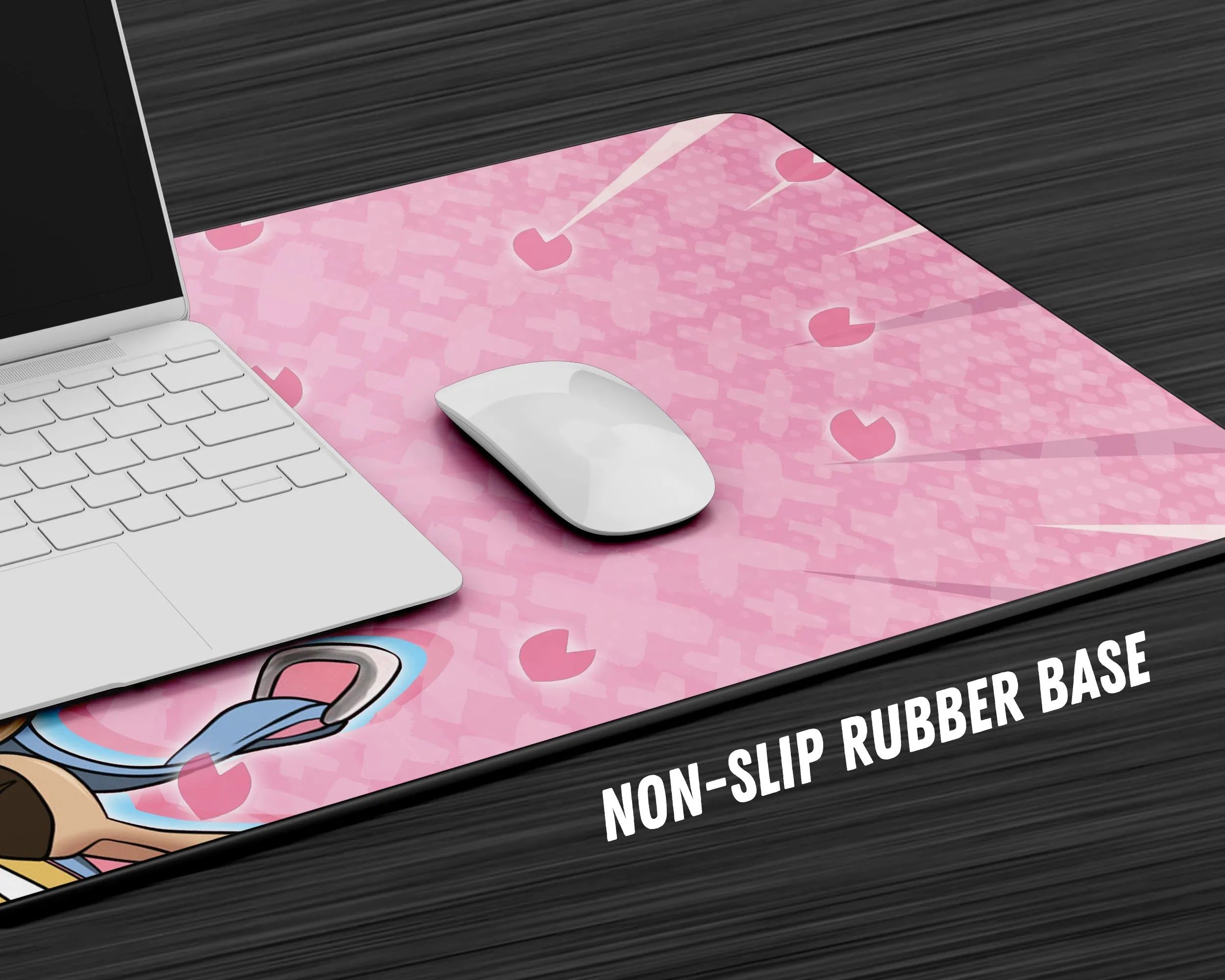 One Piece Cute Chopper Pink Gaming Mouse Pad