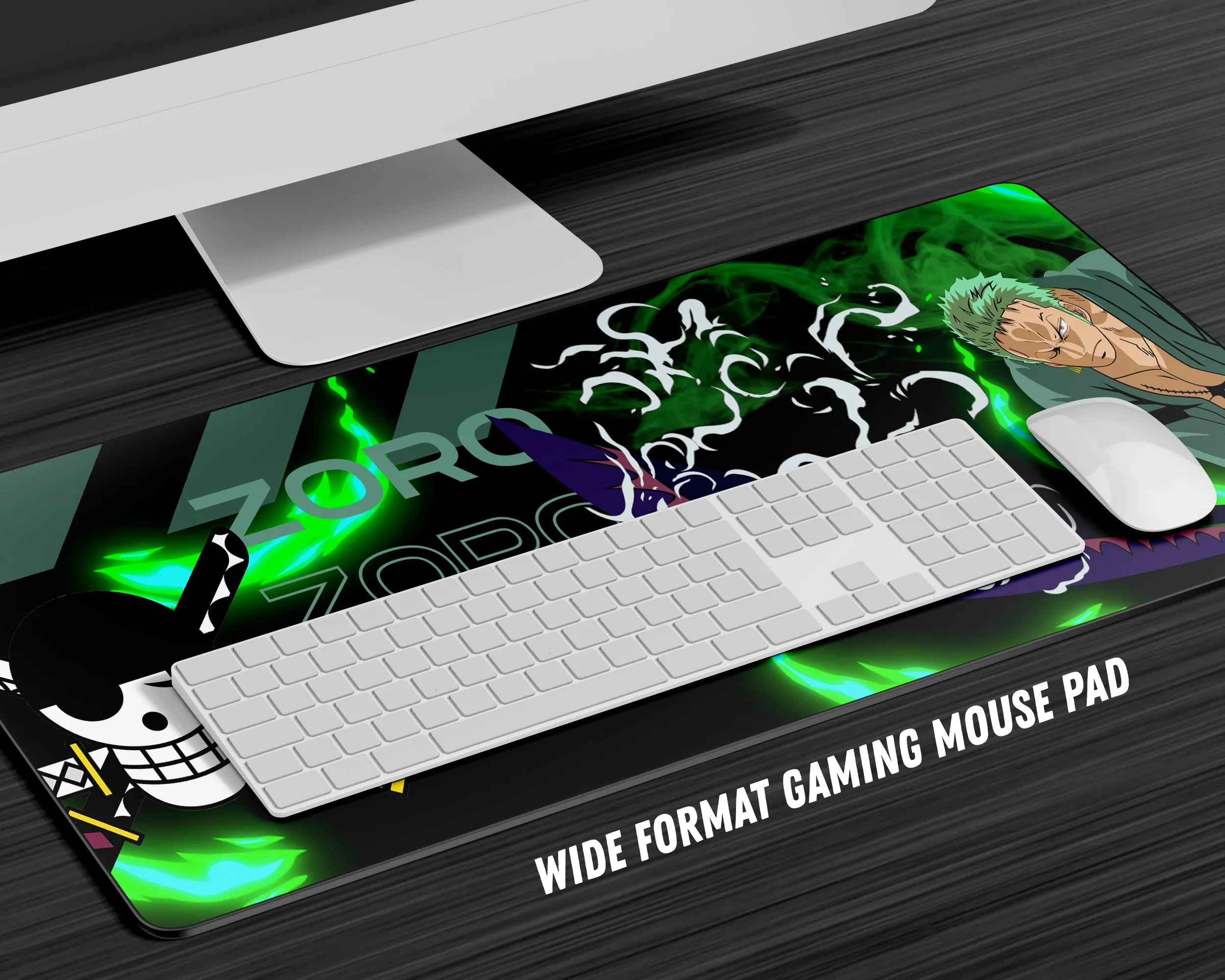 One Piece Zoro Gaming Mouse Pad