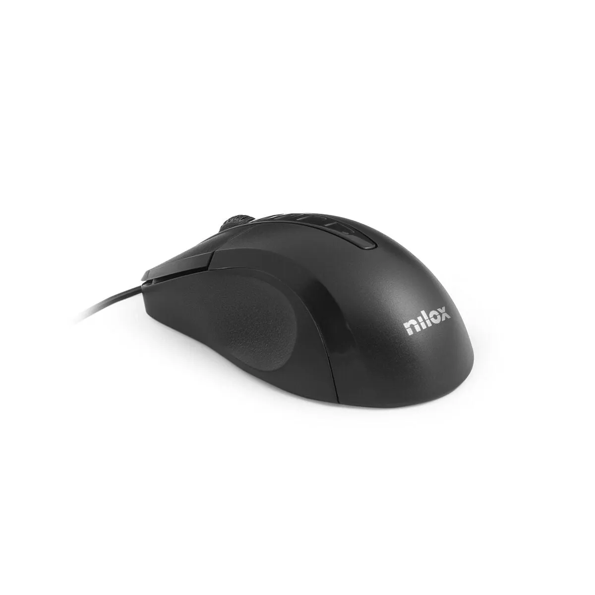 Optical mouse Nilox MOUSB1001 1000 DPI Black