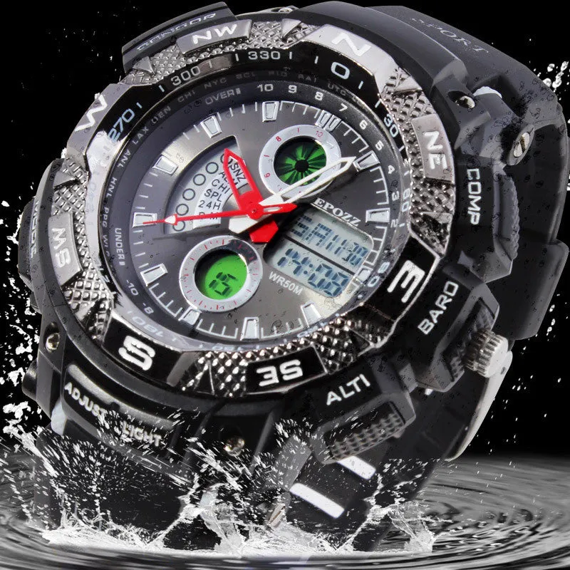 Original Men Digital-Watch Sports Watches Relogio Masculino Relojes Hombre Quartz Clock Montre Homme Dive Watch