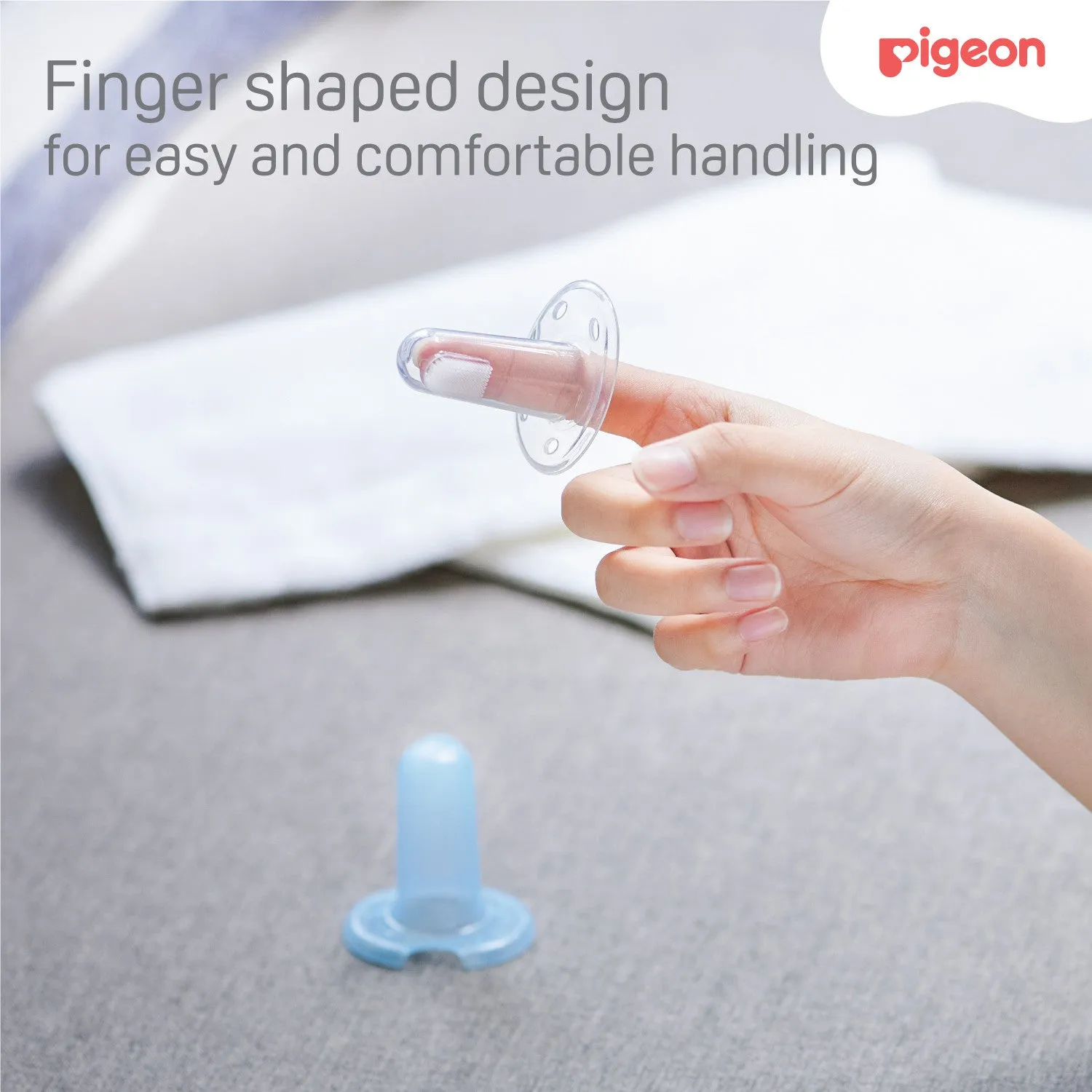 Pigeon Silicone Finger Toothbrush (3m )