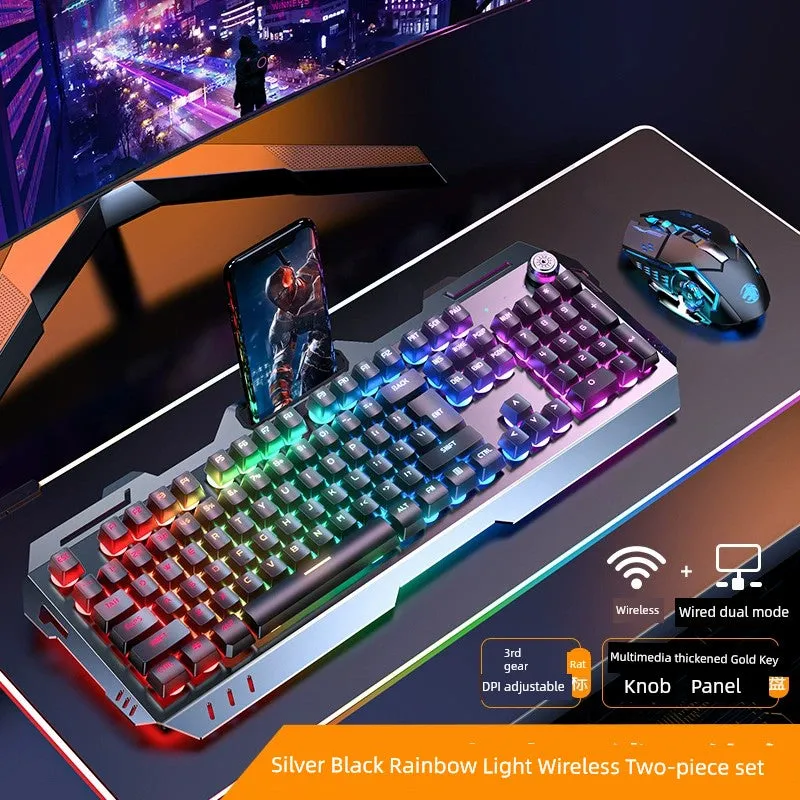 Pioneer Real Mechanical Feeling Wireless Keyboard and Mouse