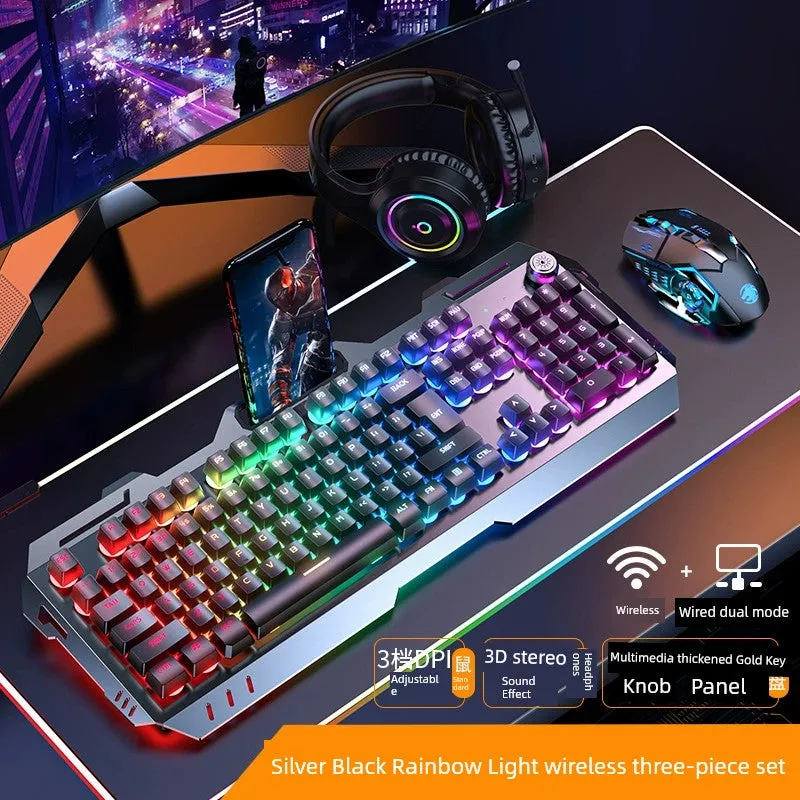 Pioneer Real Mechanical Feeling Wireless Keyboard and Mouse