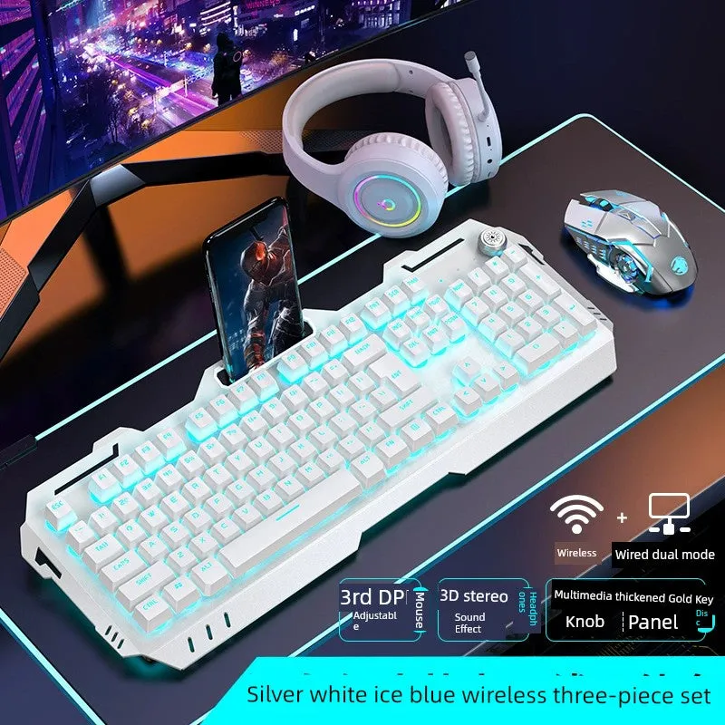 Pioneer Real Mechanical Feeling Wireless Keyboard and Mouse