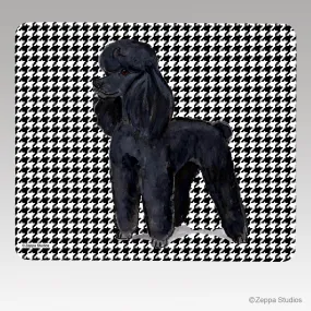 Poodle Houndstooth Mouse Pads