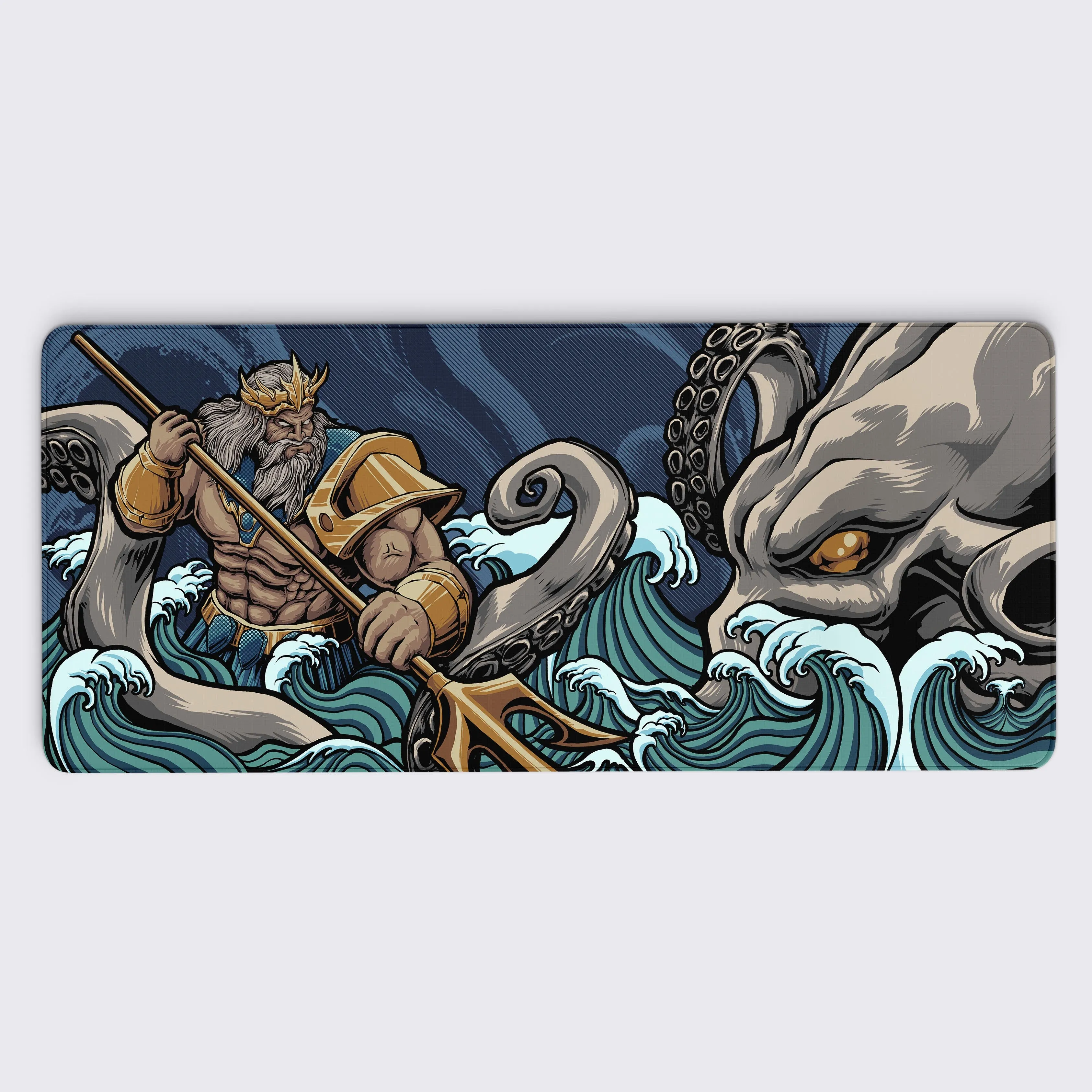 Poseidon Greek God Mouse Pad