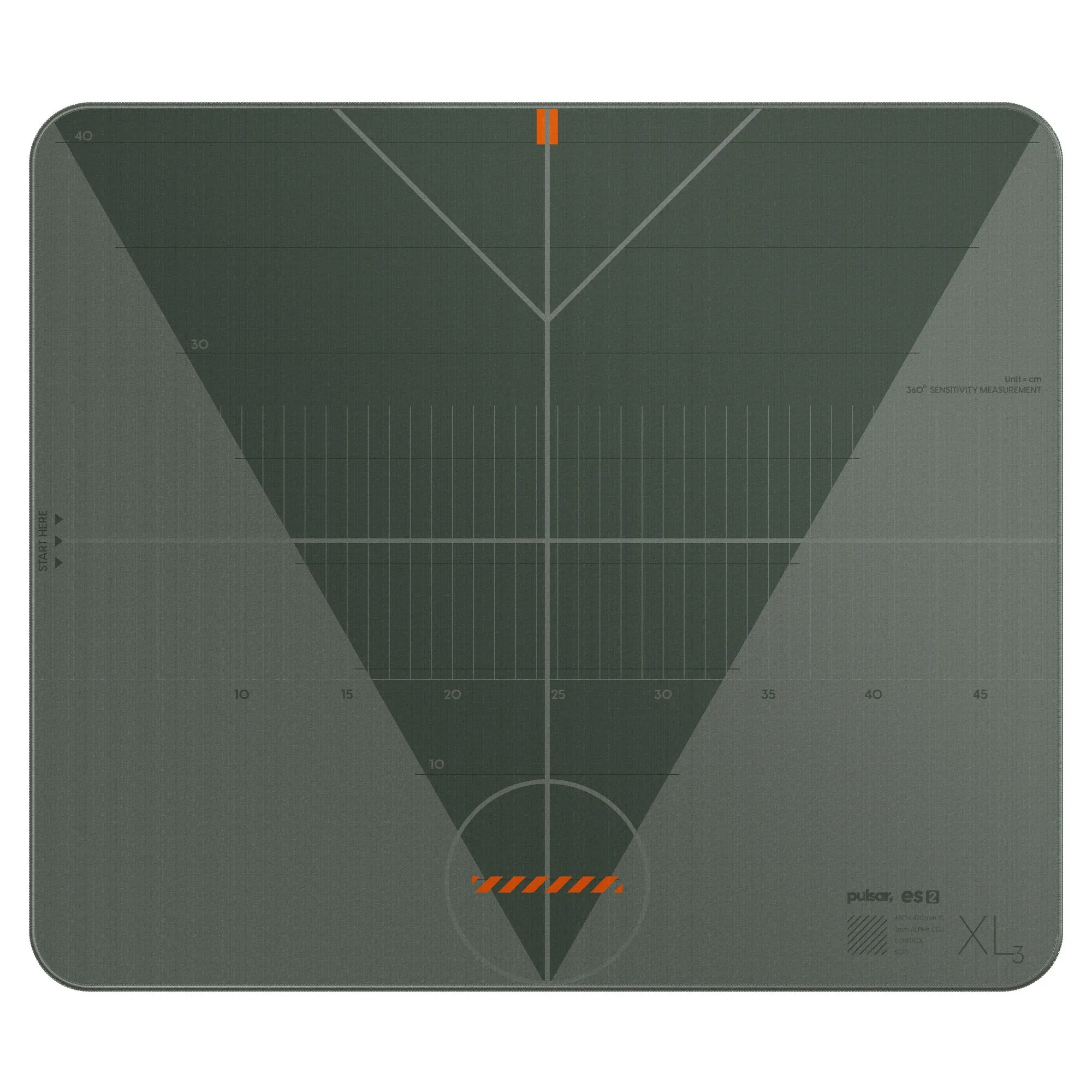 Pulsar ES2 eSports Mouse Pad - Aim Trainer Edition