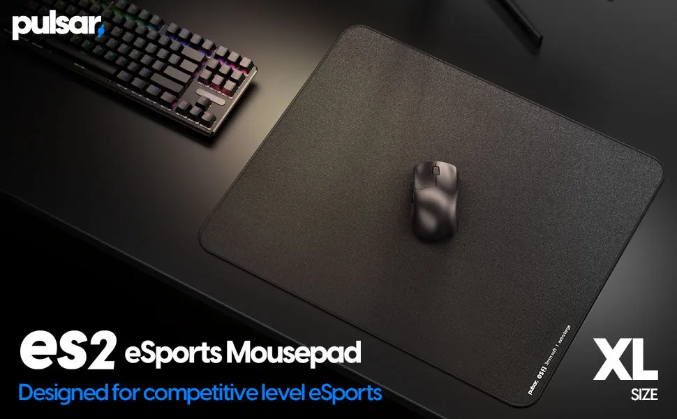 Pulsar ES2 eSports Mouse Pad - Black