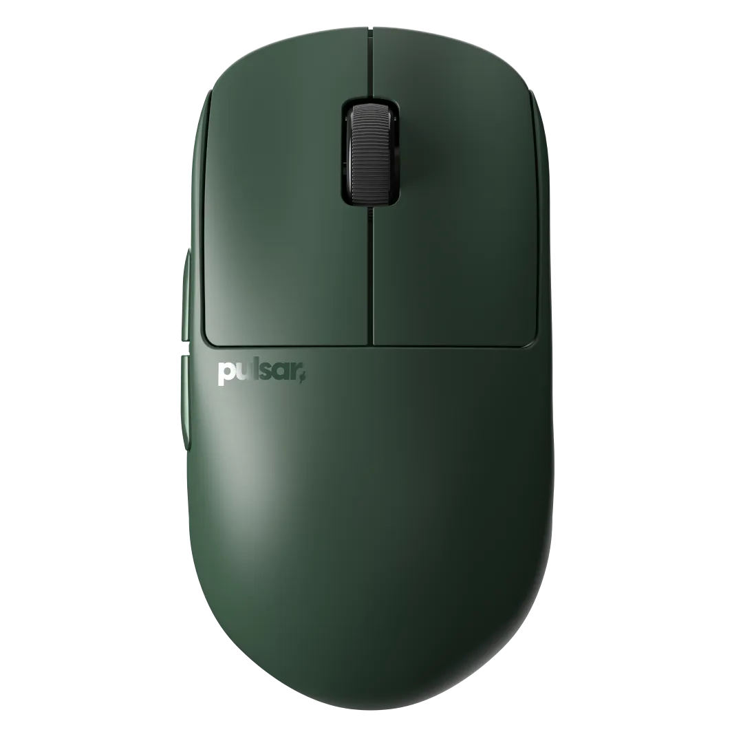 Pulsar X2H Wireless Gaming Mouse - Green Founders Edition (4K Dongle Included)