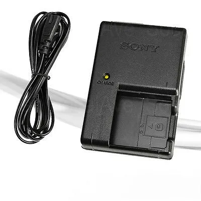 Pxel Sony BC-CSGB Battery Charger for Select Sony Cybershot Camera Batteries (NP-BG1 and NP-FG1) | Class-A, BC-CSGB Replacement