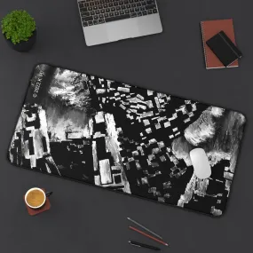 "Digital Drift" (Midnight): Gaming Mouse Pad/Desk Mat