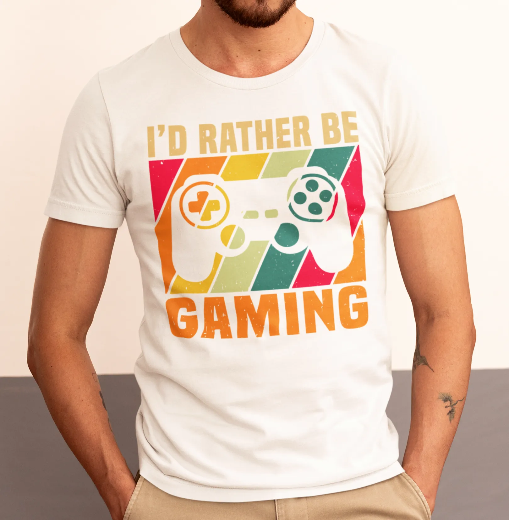 "I'd Rather Be Gaming" - T-Shirt