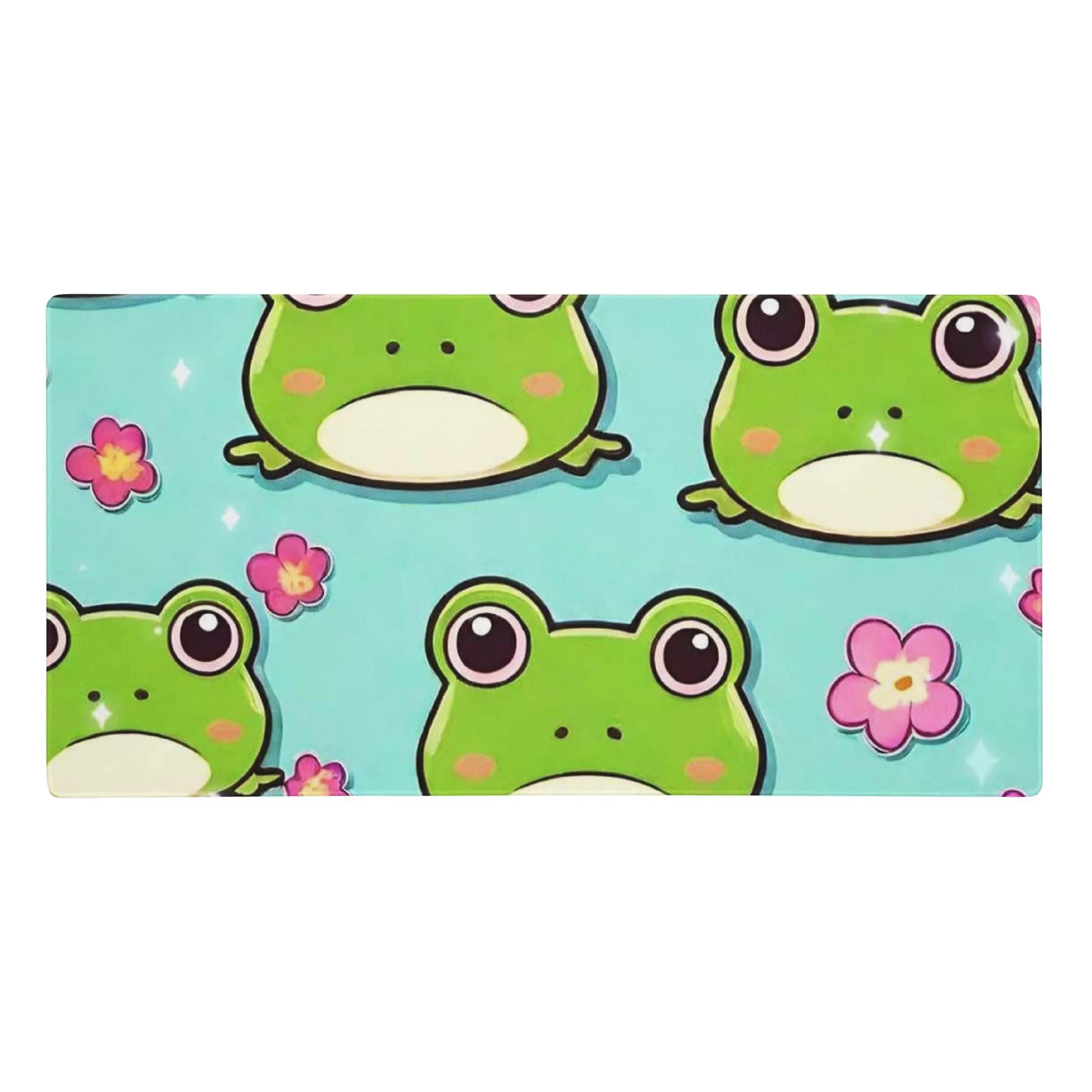 "Kawaii Love Frog" Gaming Mouse Pad - Non-Slip Surface