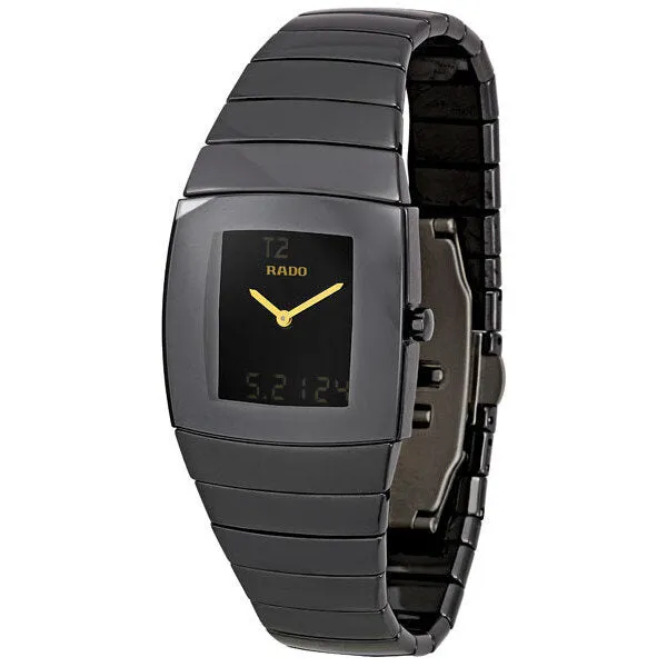 Rado Sintra Super Jubile Black Ceramic Digital and Analogue Multi-Function Men's Watch R13769152