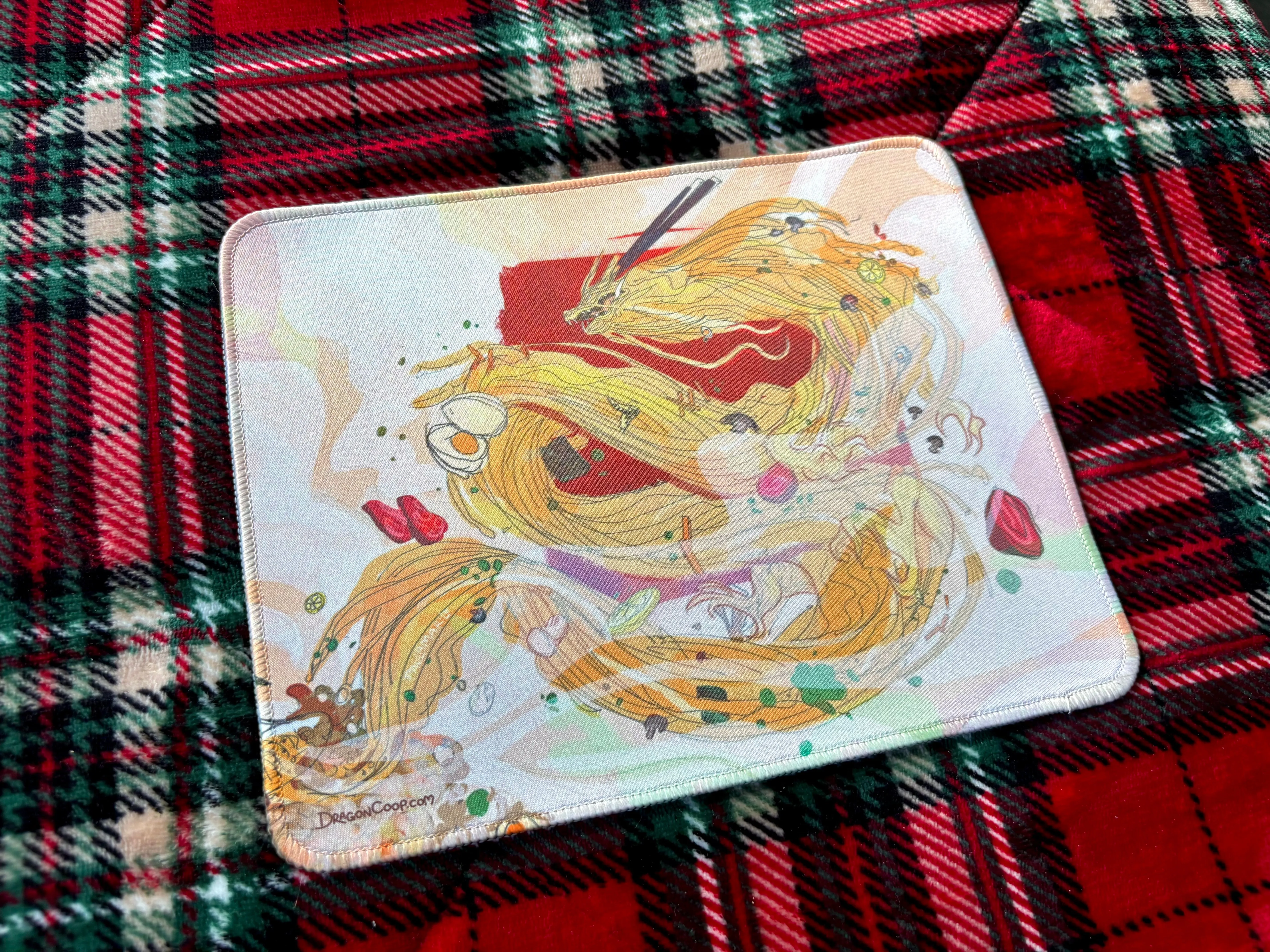 Ramen Dragon Mouse Pad