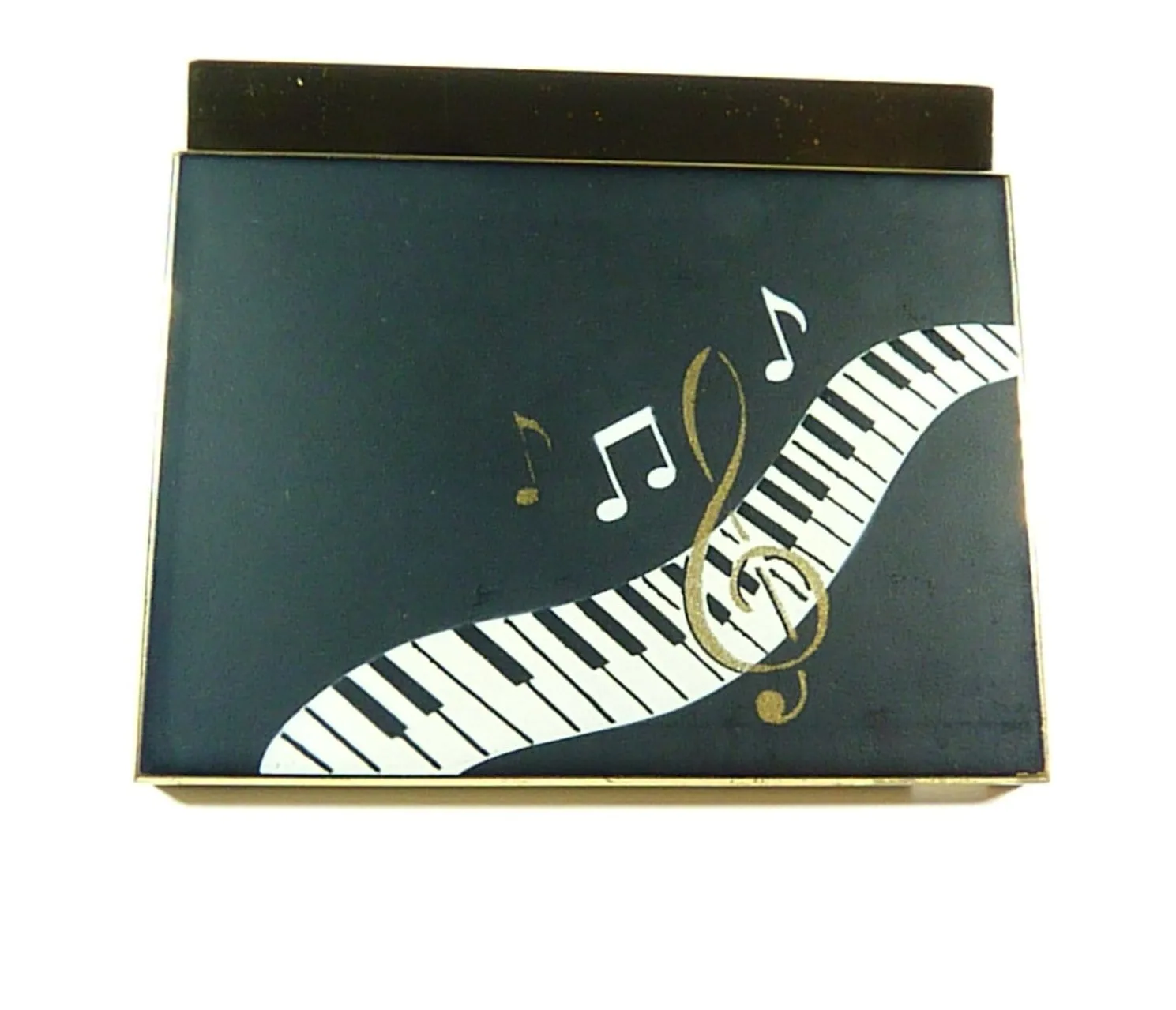 Rare musical VOLUPTE powder box musical compacts unused powder compacts