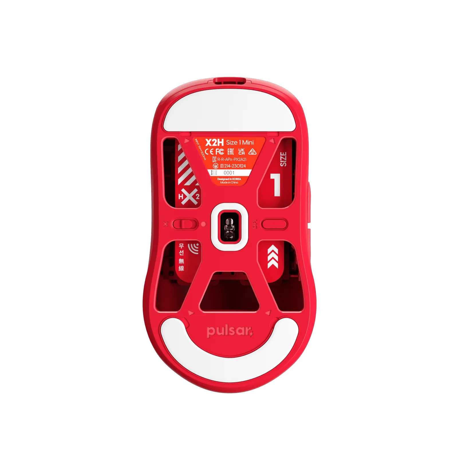 [Red Edition] X2H Mini Gaming Mouse