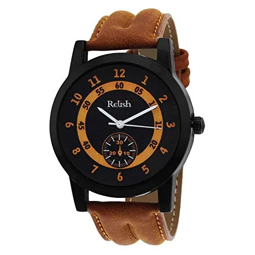 Relish AZ001 Analog Tan Watches combo for Mens &amp; boys