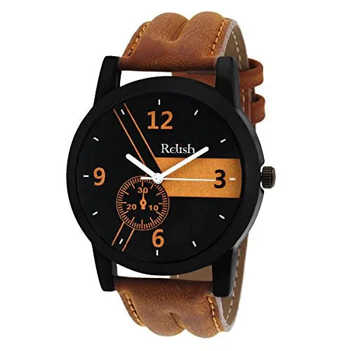 Relish AZ001 Analog Tan Watches combo for Mens &amp; boys