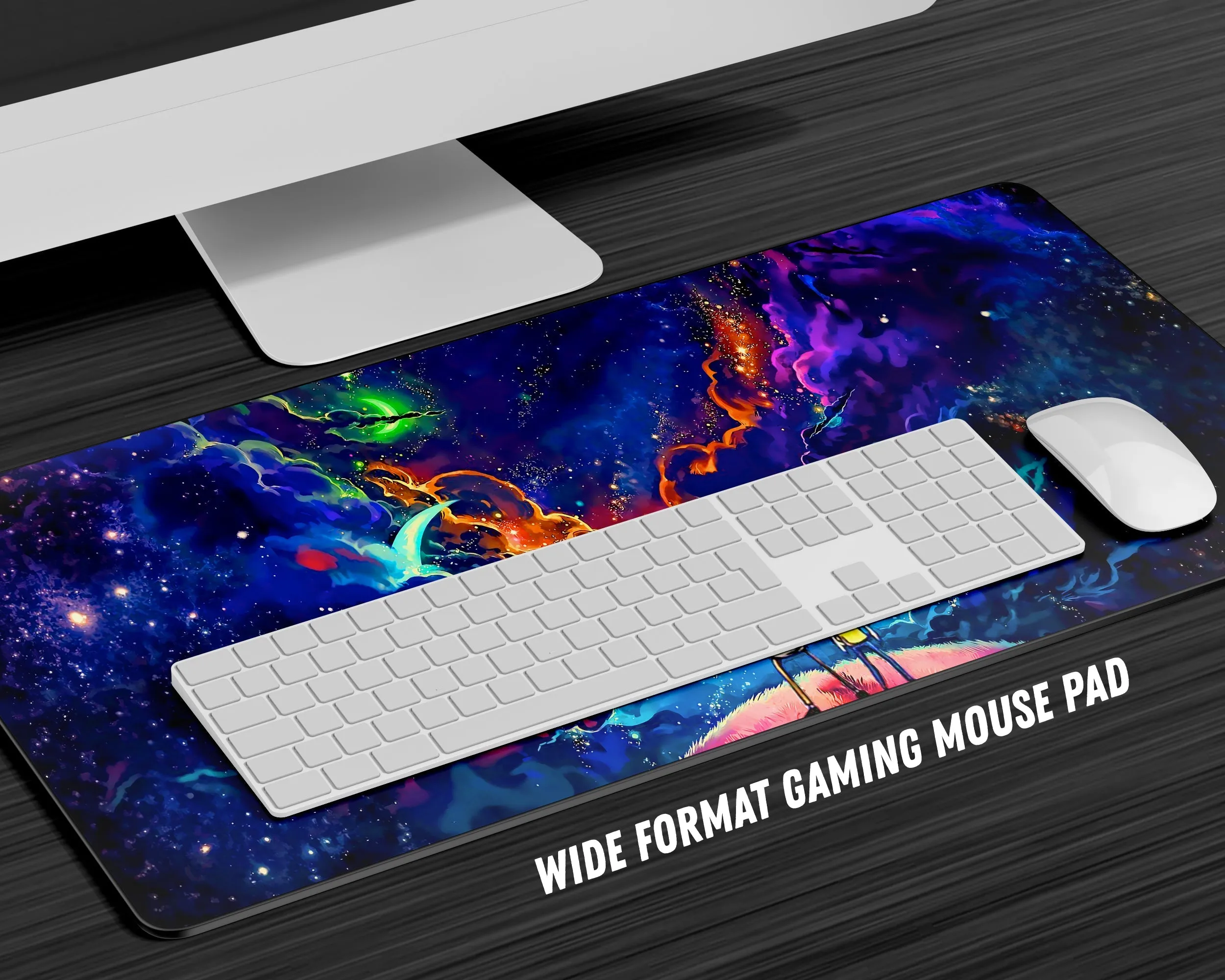 Rick and Morty Galaxy Gaming Mouse Pad