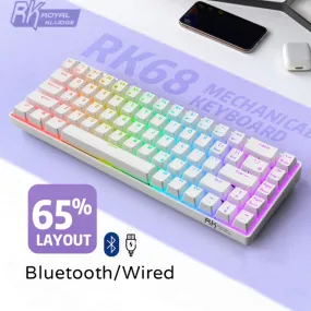 RK68 (RK855) RGB Wireless 65% Compact Mechanical Keyboard