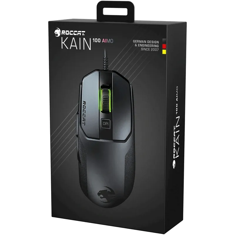 ROCCAT Gaming Mouse Kain 100 AIMO Black RBG