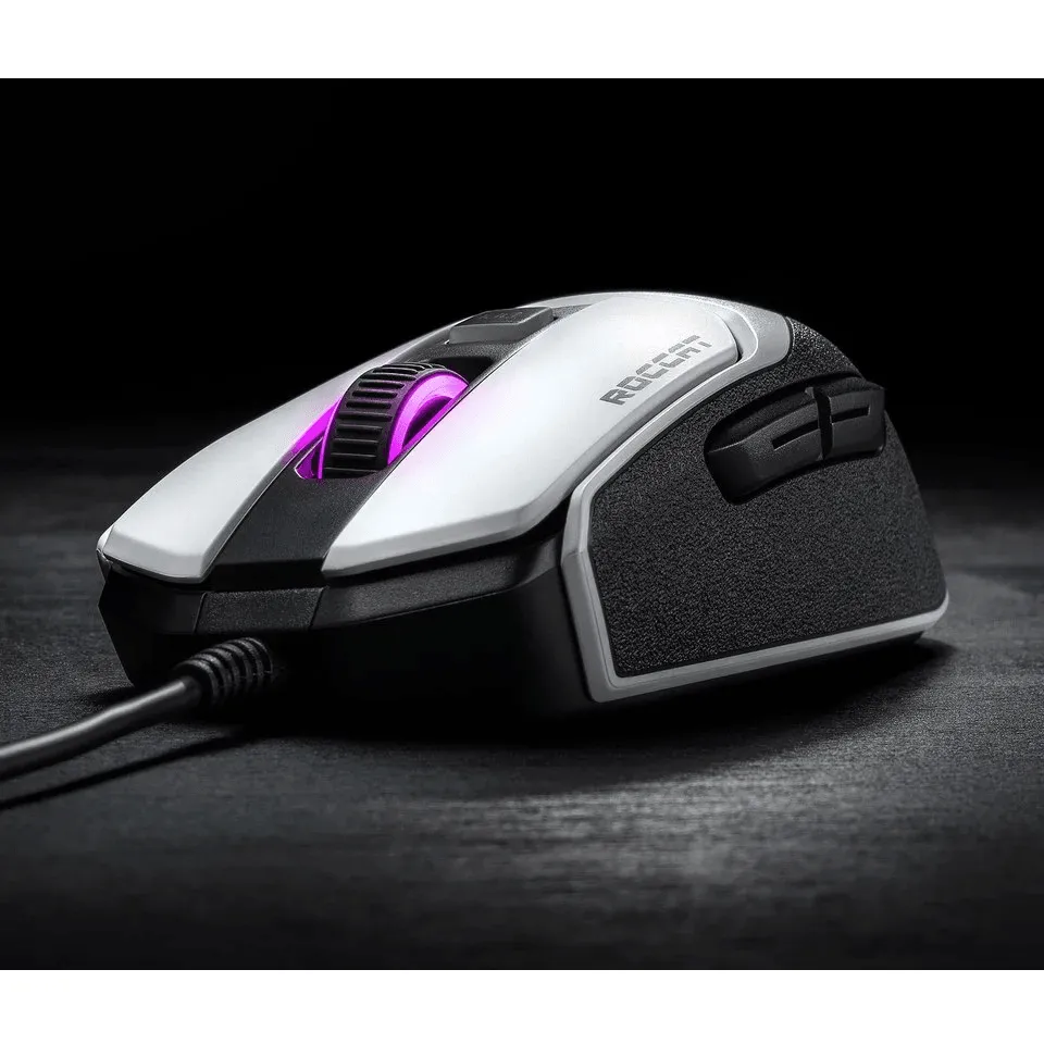 ROCCAT Gaming Mouse Kain 102 AIMO White RBG