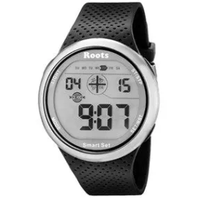 Roots Cove Digital Display Quartz Watch - Black