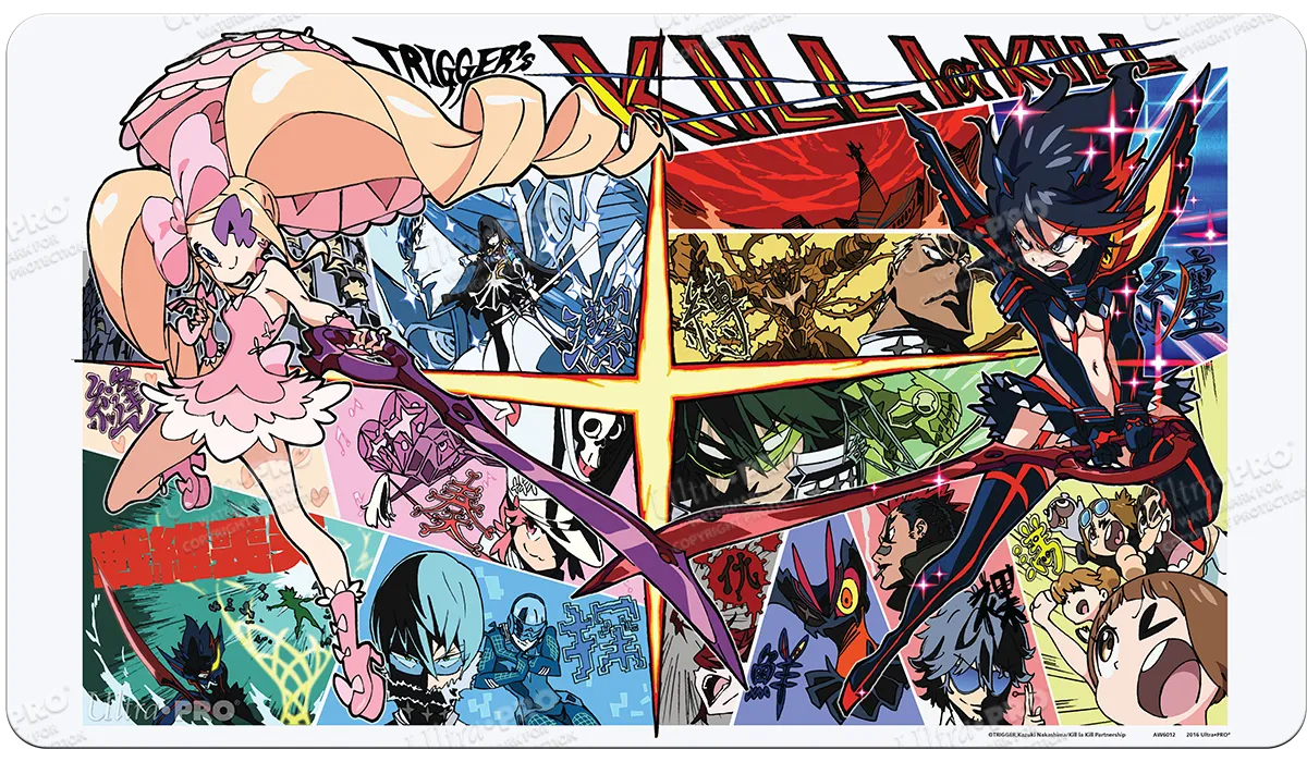 Ryuko vs Nui Standard Gaming Playmat Mousepad for Kill la Kill