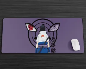 Sasuke Uchiha Purple Gaming Mouse Pad