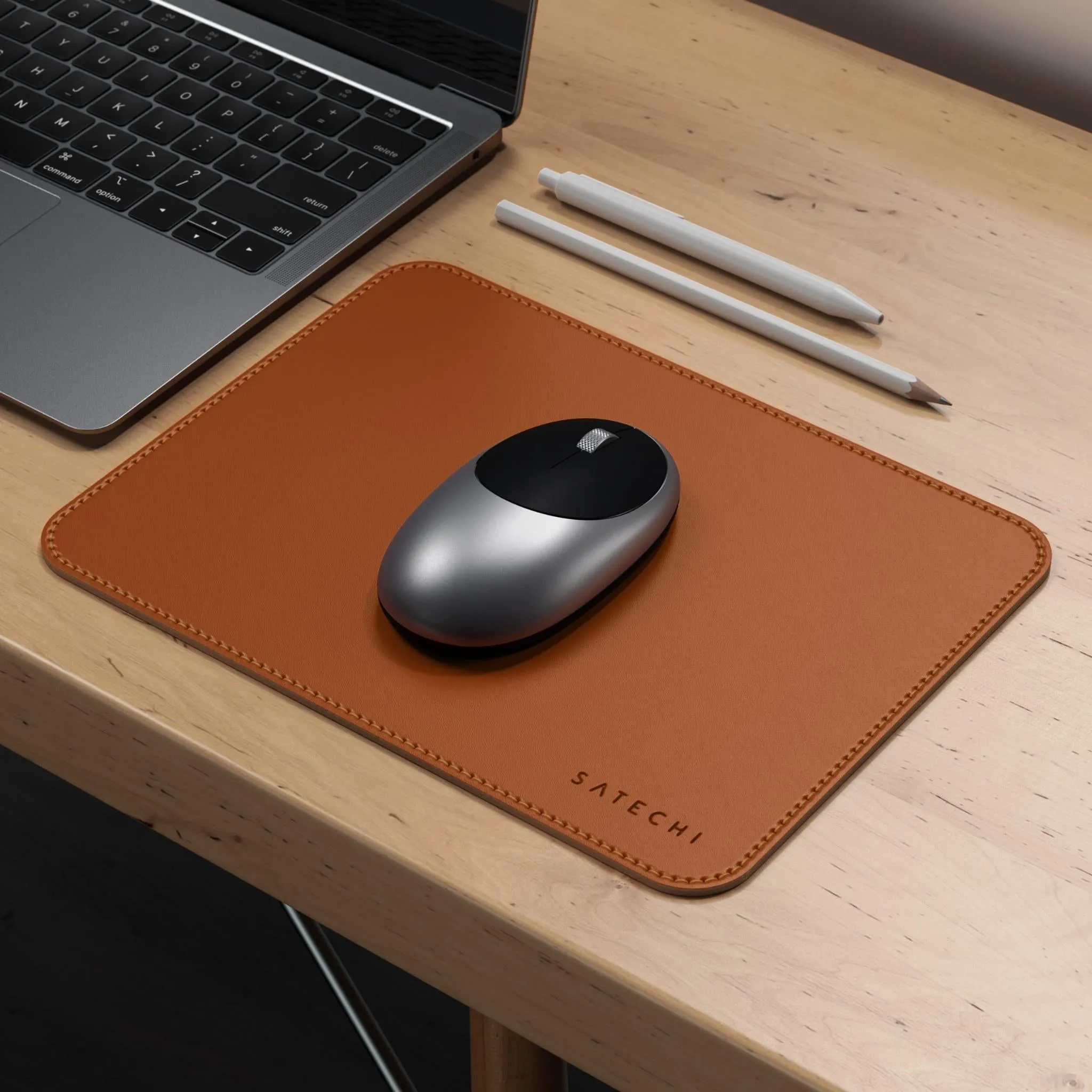 Satechi Eco Leather Mouse Pad (Brown)