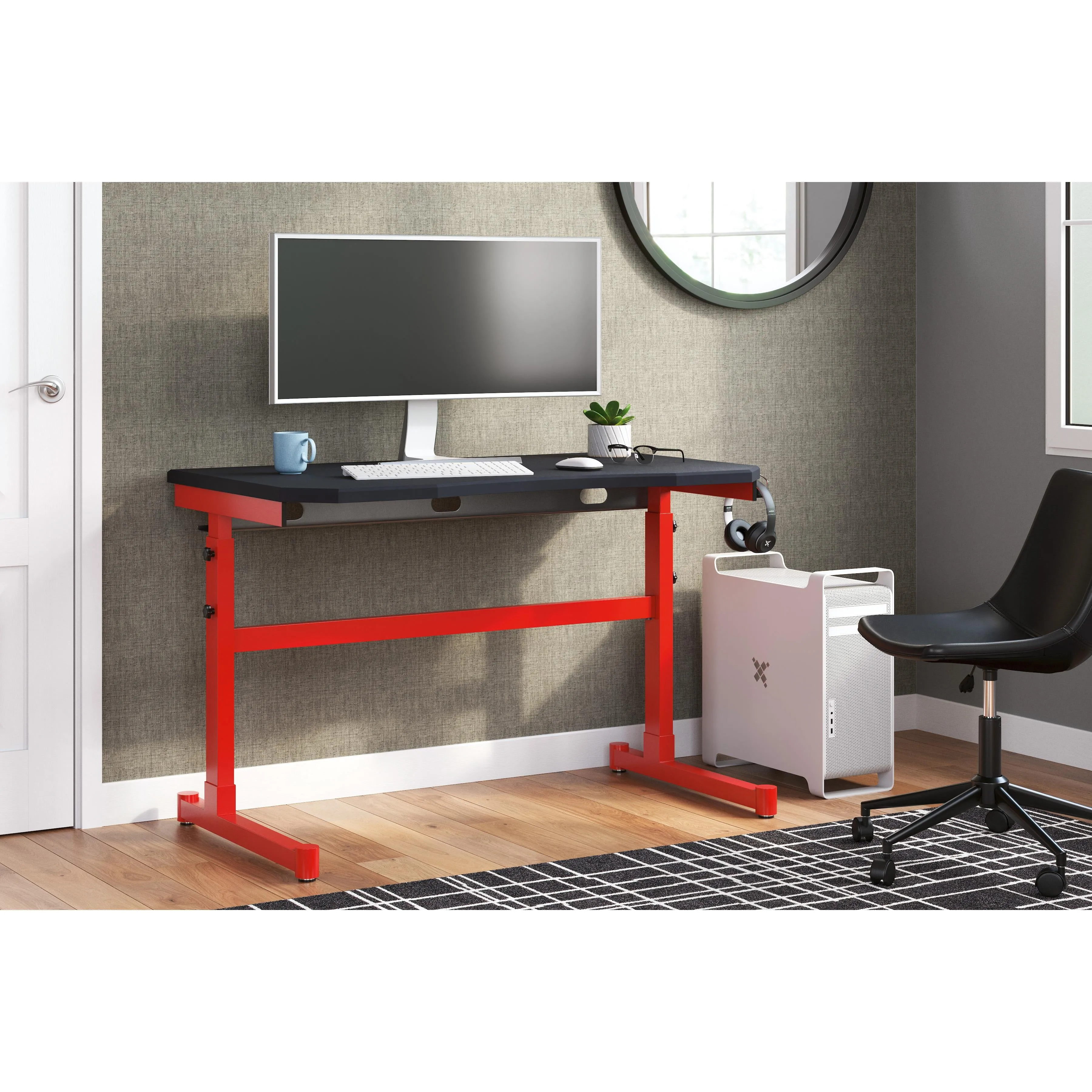 Signature Design by Ashley Lynxtyn H400-411 Adjustable Height Desk