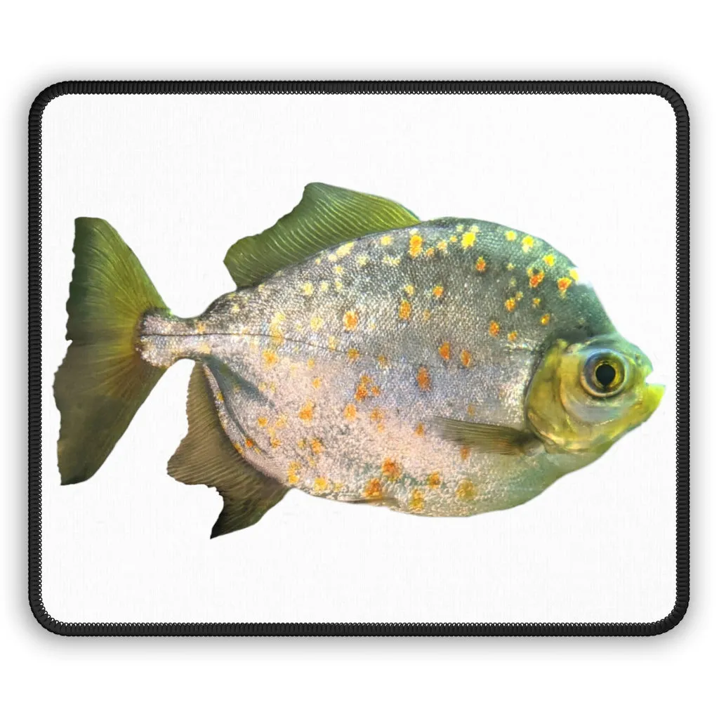 Silver Fish with Specs Gaming Mouse Pad